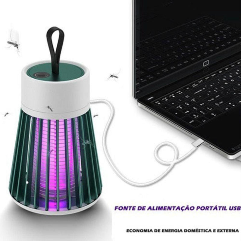 Neutralizador de Insetos UV Recarregável USB