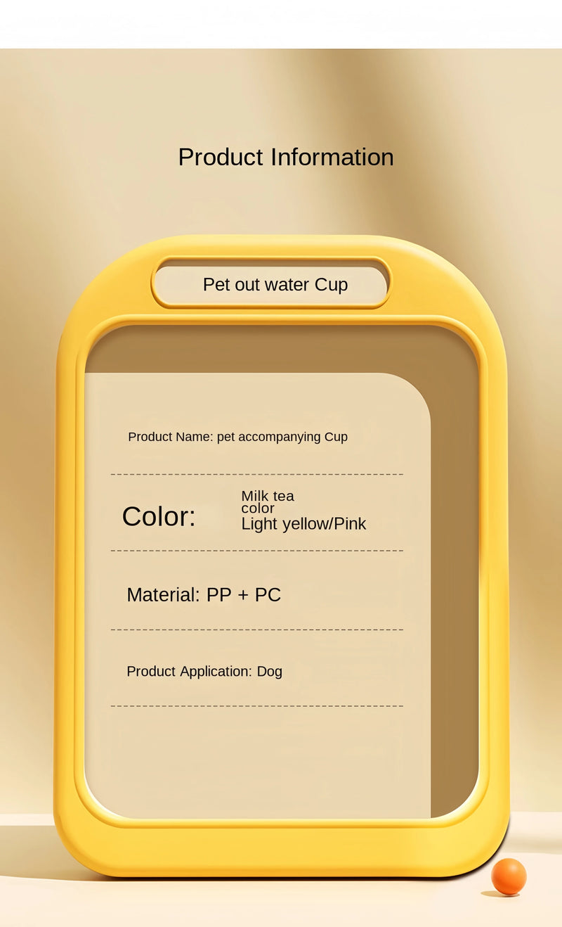 Garrafa para Pet Multifunção